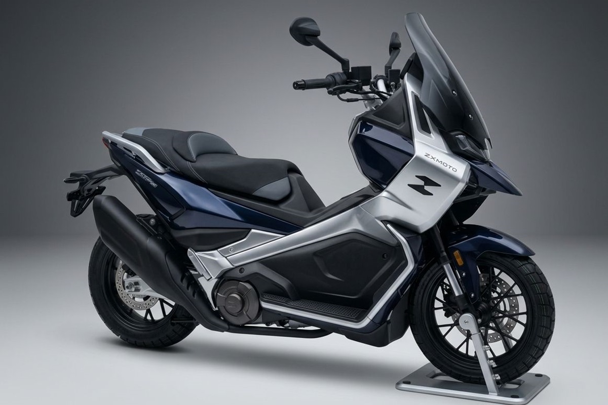 ZXMoto presenta el 250T ADV, un scooter “poco convencional” que llegará en 2027