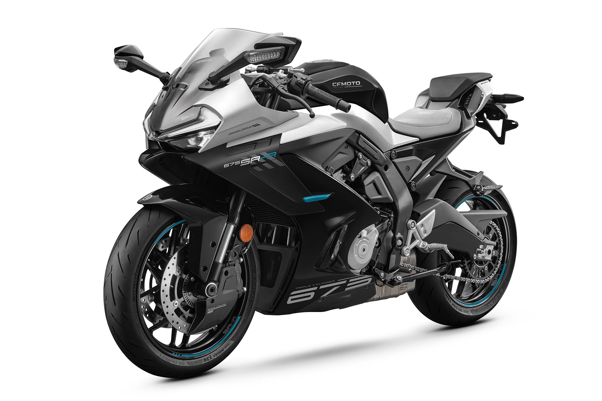 La CFMOTO 675SR-R ofrecerá unos 15 CV más de potencia