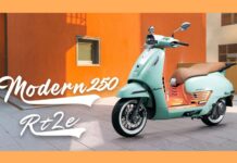 Cyclone RT250E: el nuevo scooter retro de 250 cc con 25 CV y mucho equipamiento