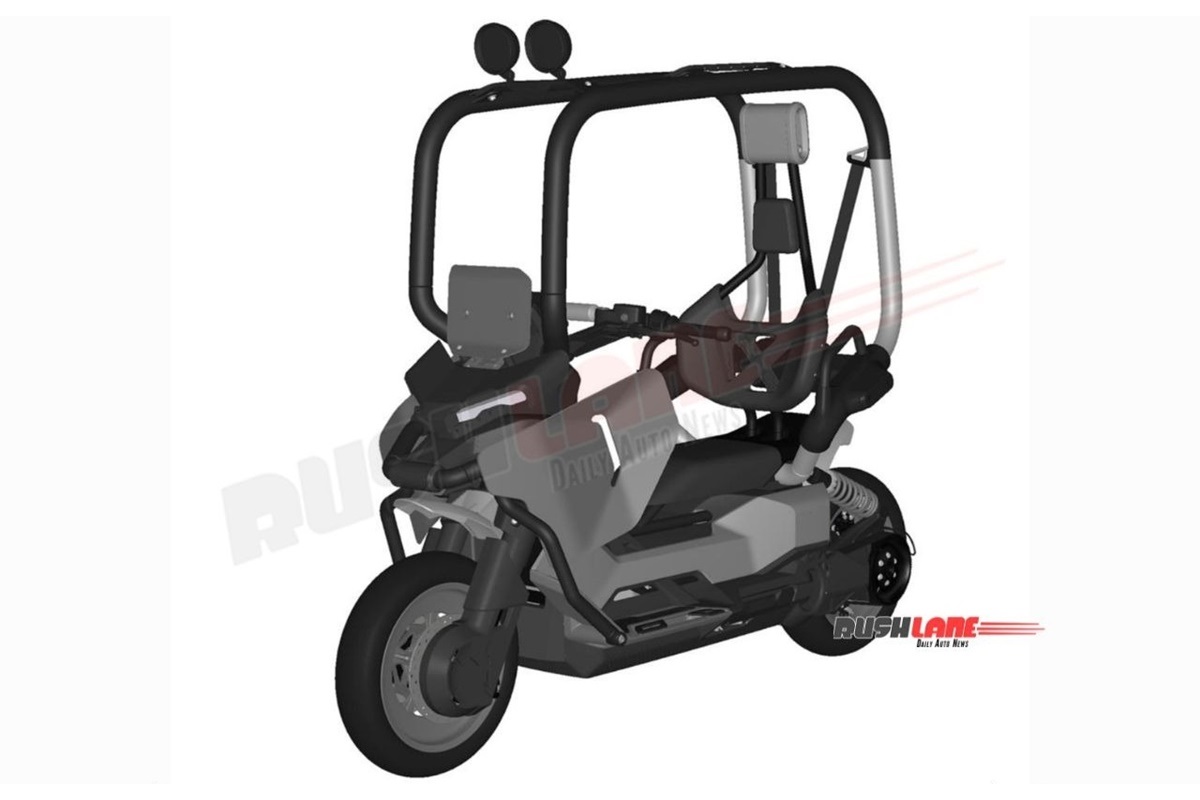 BMW patenta un scooter eléctrico autoequilibrado basado en el concept Vision CE