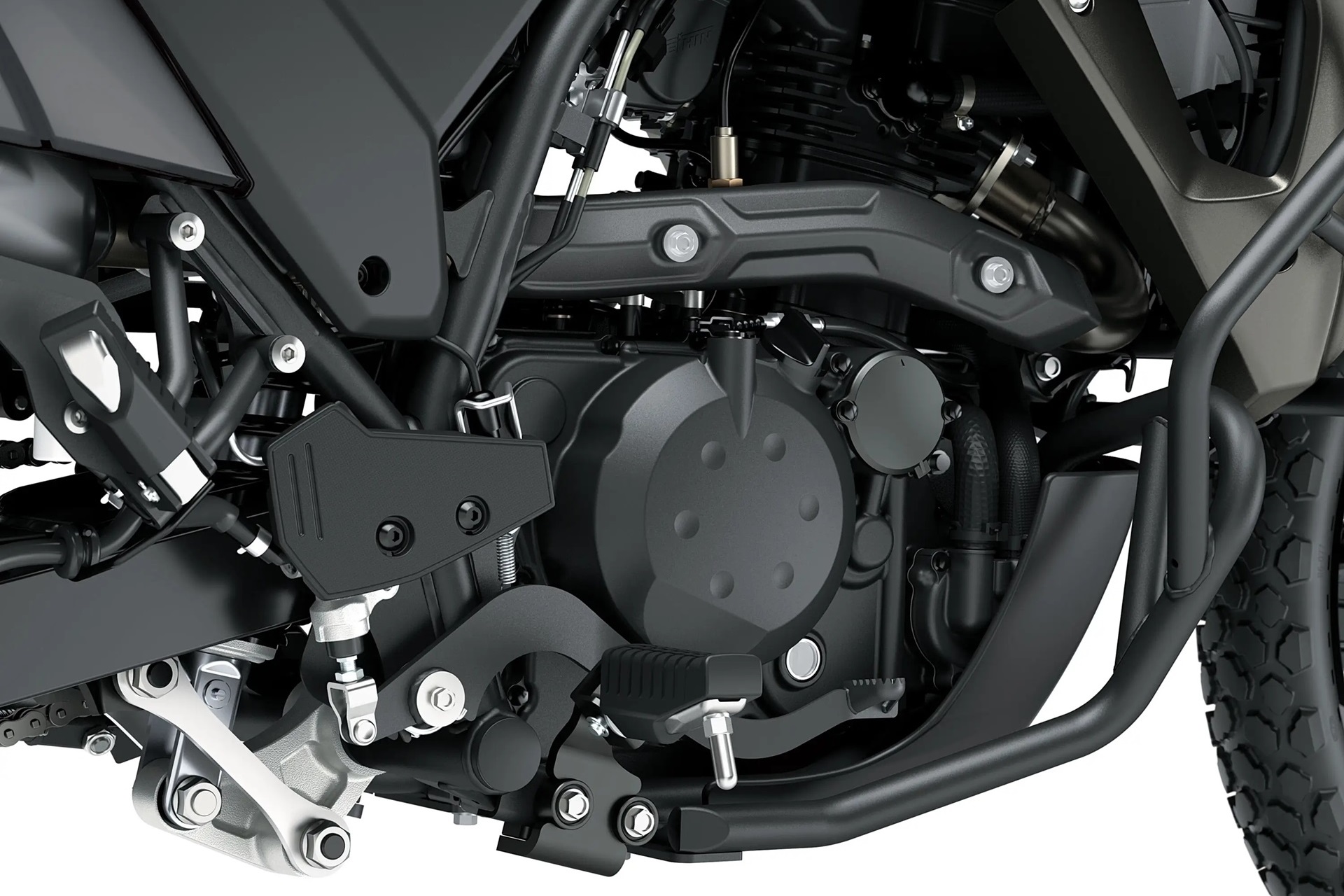 Kawasaki amplía su gama ADV 2027 con la nueva KLR650 DF ABS