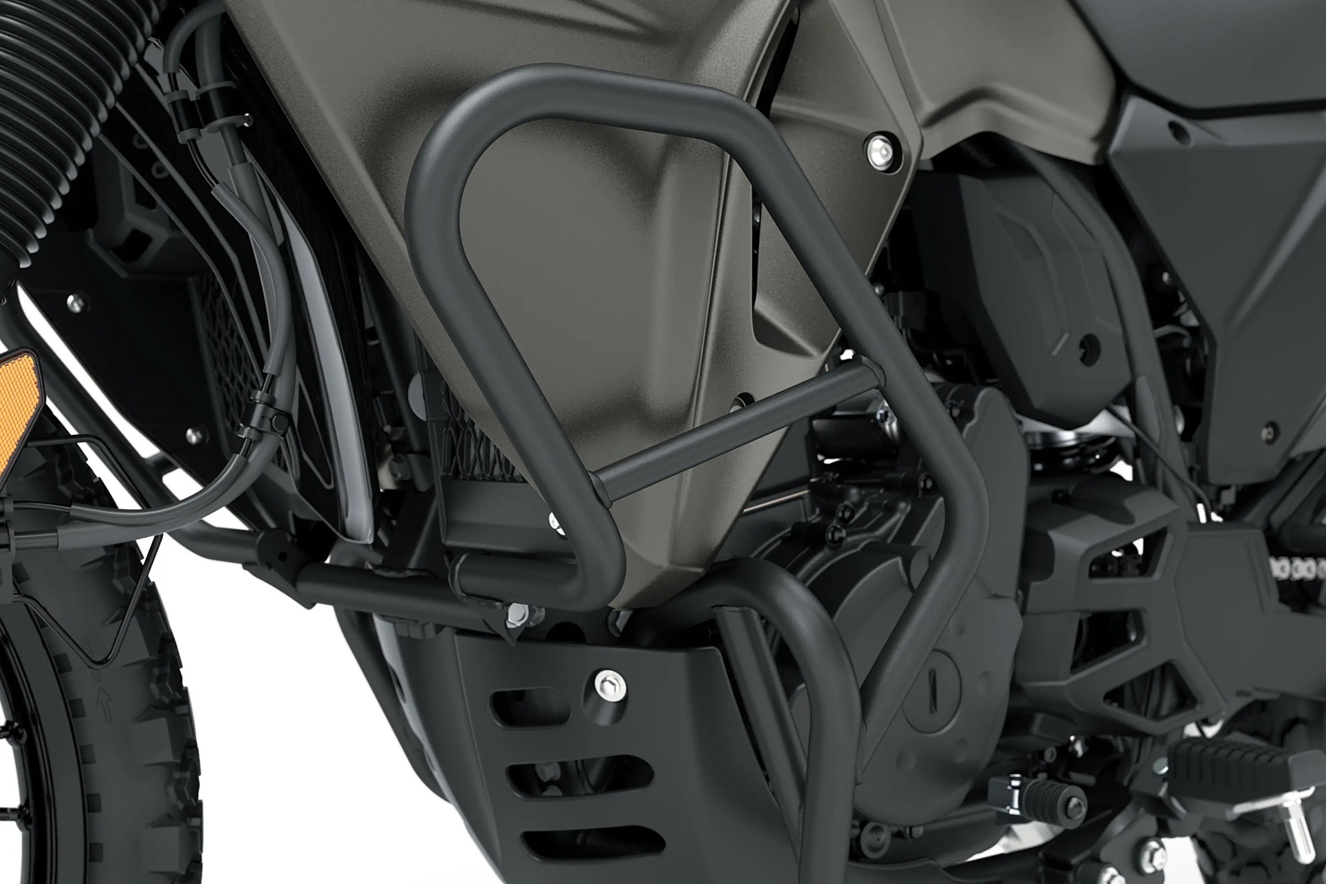Kawasaki amplía su gama ADV 2027 con la nueva KLR650 DF ABS