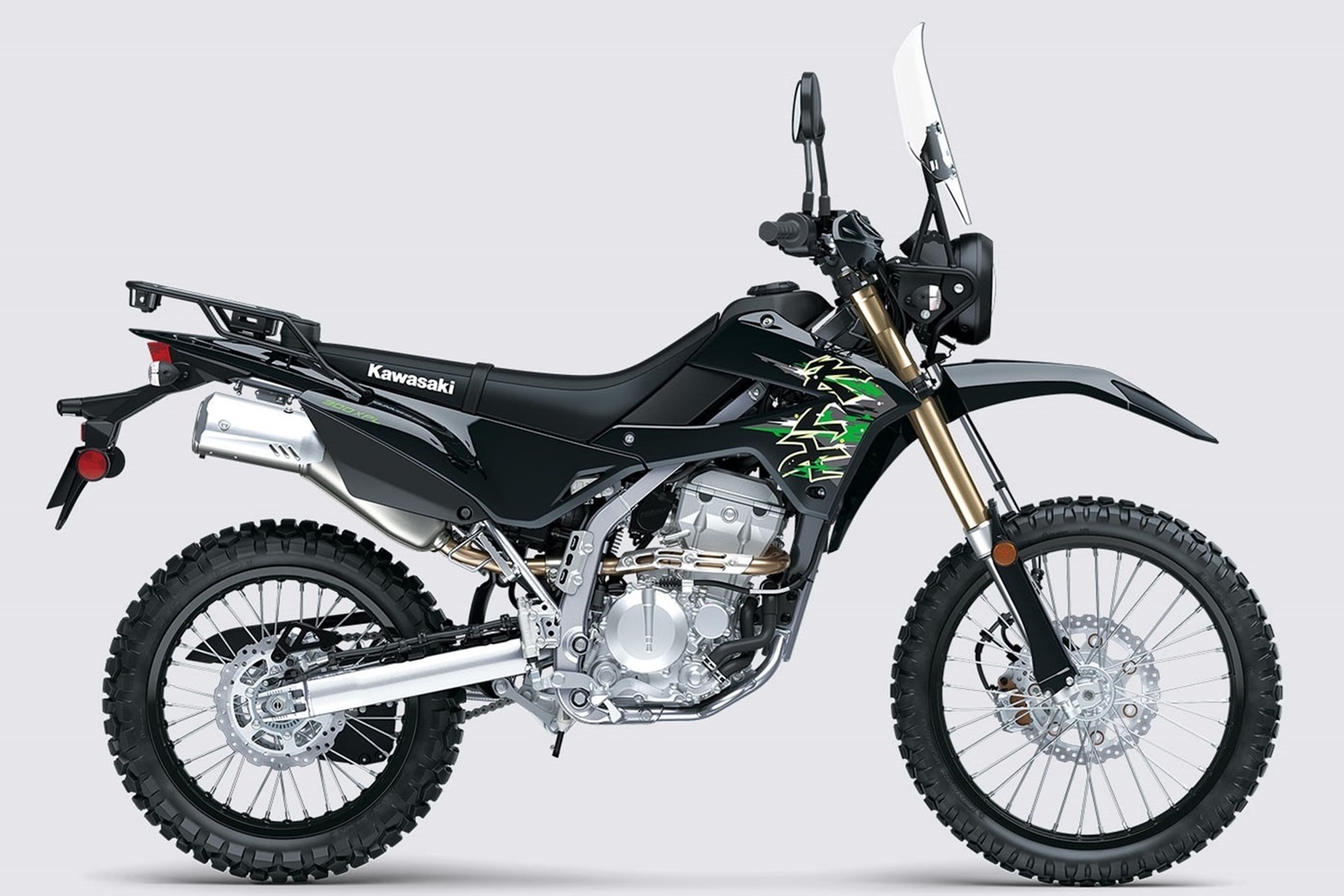 Kawasaki presenta su nueva gama KLX300 2027 con hasta cuatro variantes donde elegir