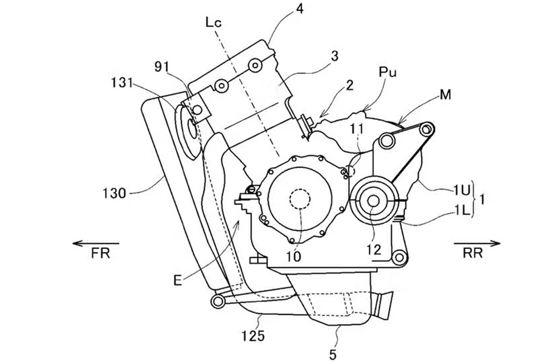 Honda patenta un motor bicilíndrico de "diseño simplificado"