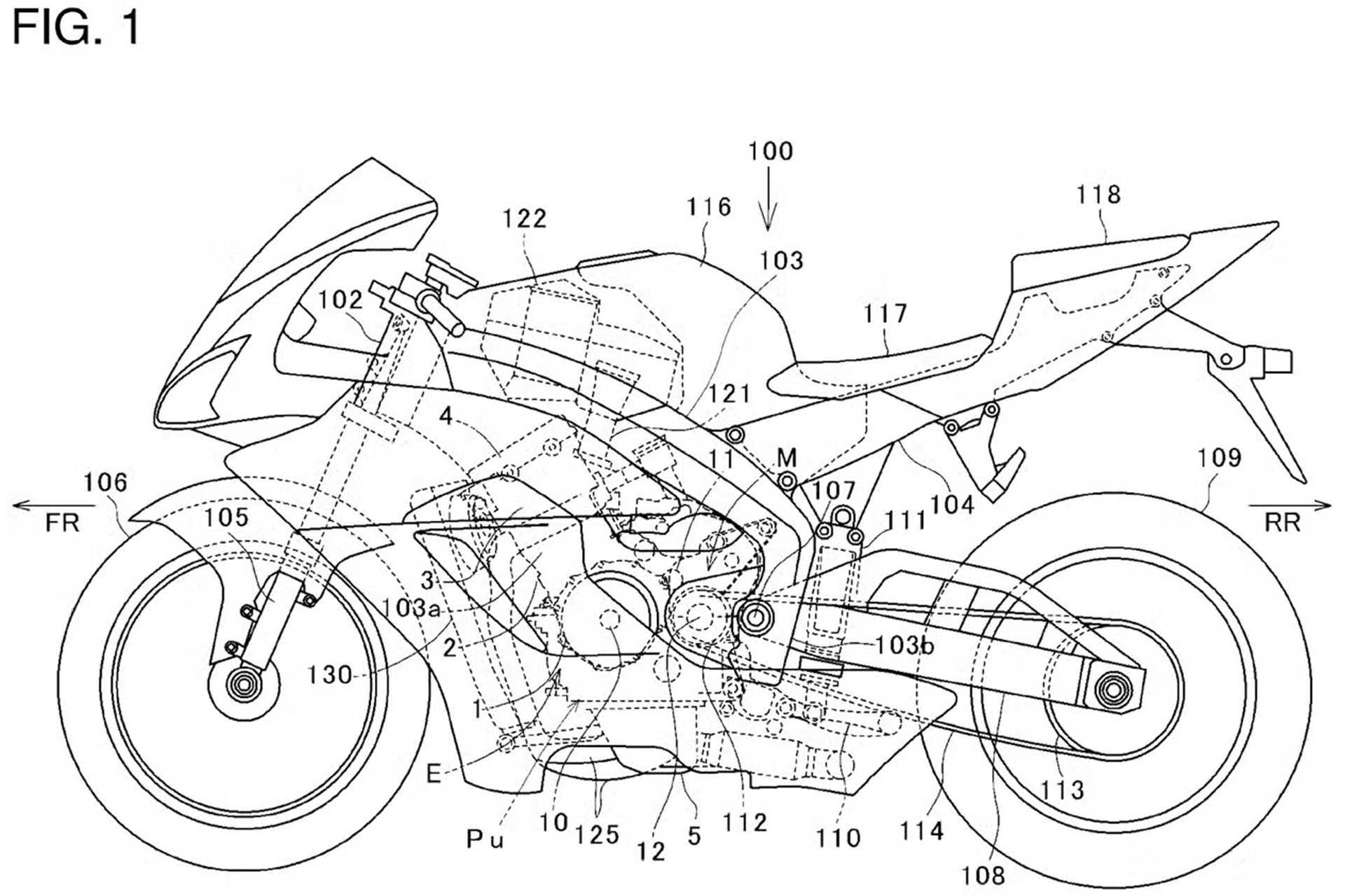 Honda patenta un motor bicilíndrico de "diseño simplificado"