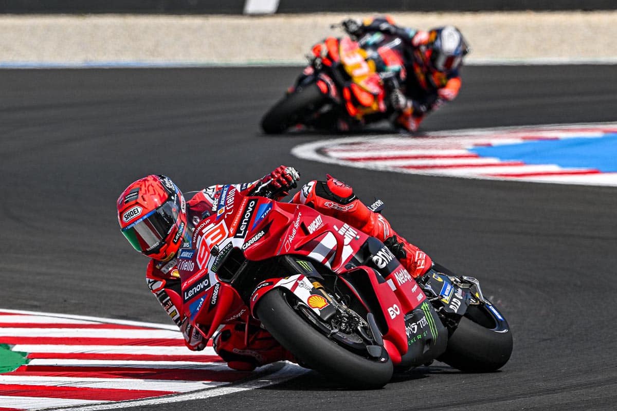 Marc Márquez podría dar un golpe sobre la mesa en la general este fin de semana