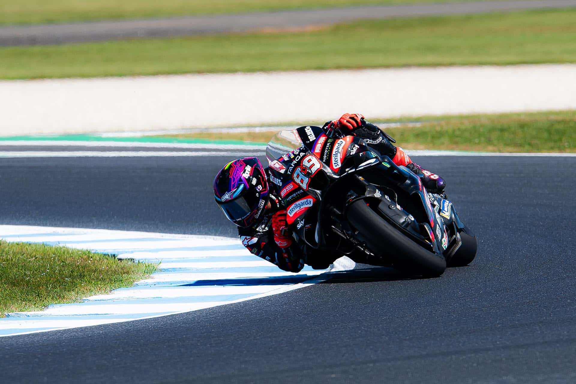 Jorge probará en la FP1 y posteriormente tendrá que pasar de nuevo un chequeo médico
