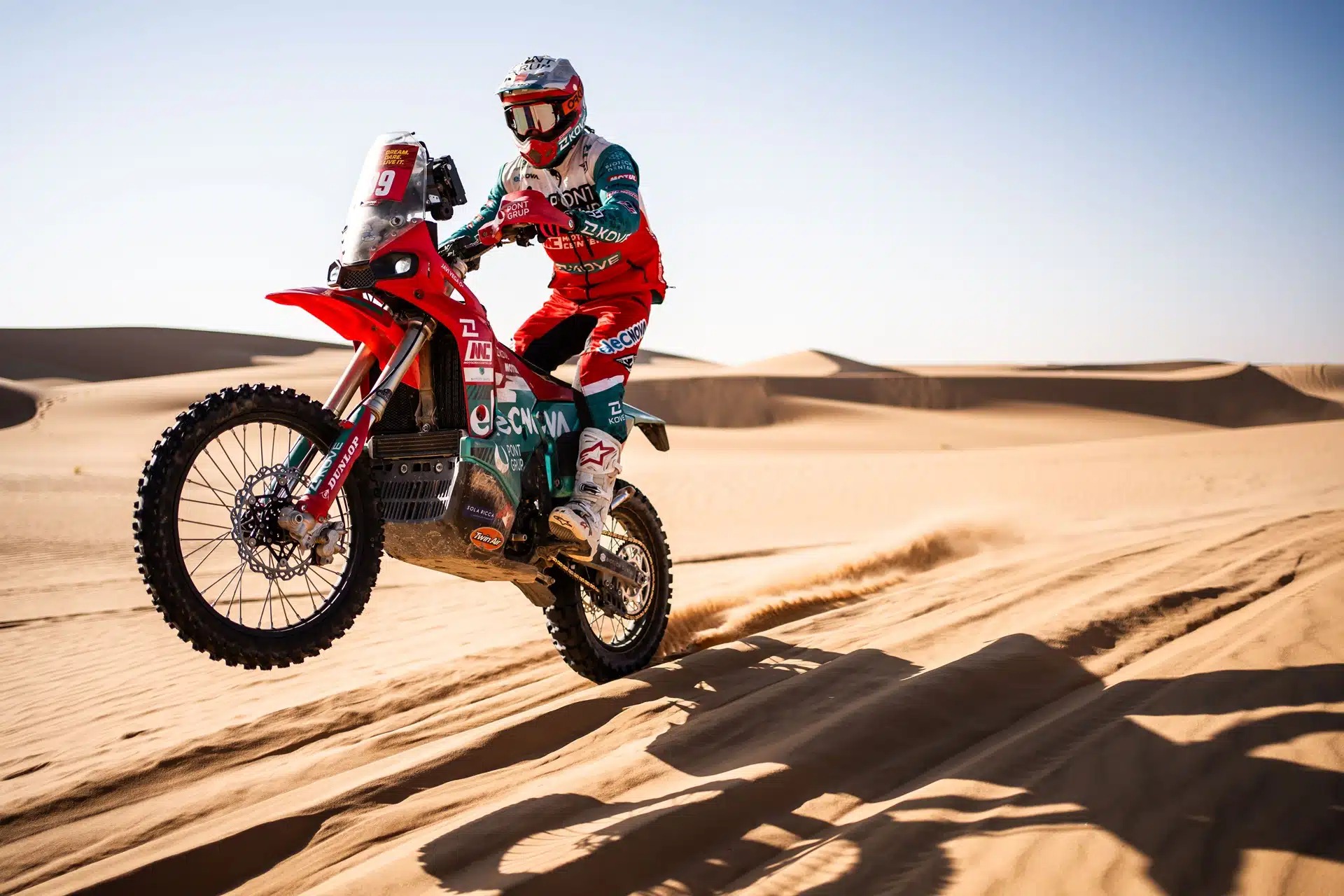 Javi Vega se impone en la categoría Malle Moto del Rally de Marruecos 2026 a los mandos de su Kove 450 Rally