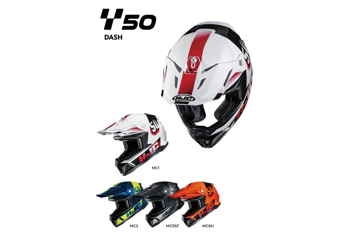 HJC presenta el Y50, su nuevo casco junior para la práctica del off-road