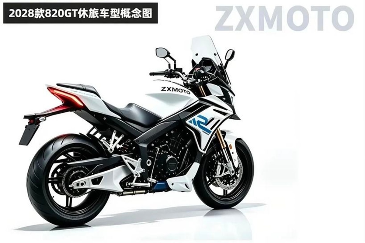 ZXMoto amplía su familia 820 con la GT: una sport tourer que podría estrenarse en EICMA 2026