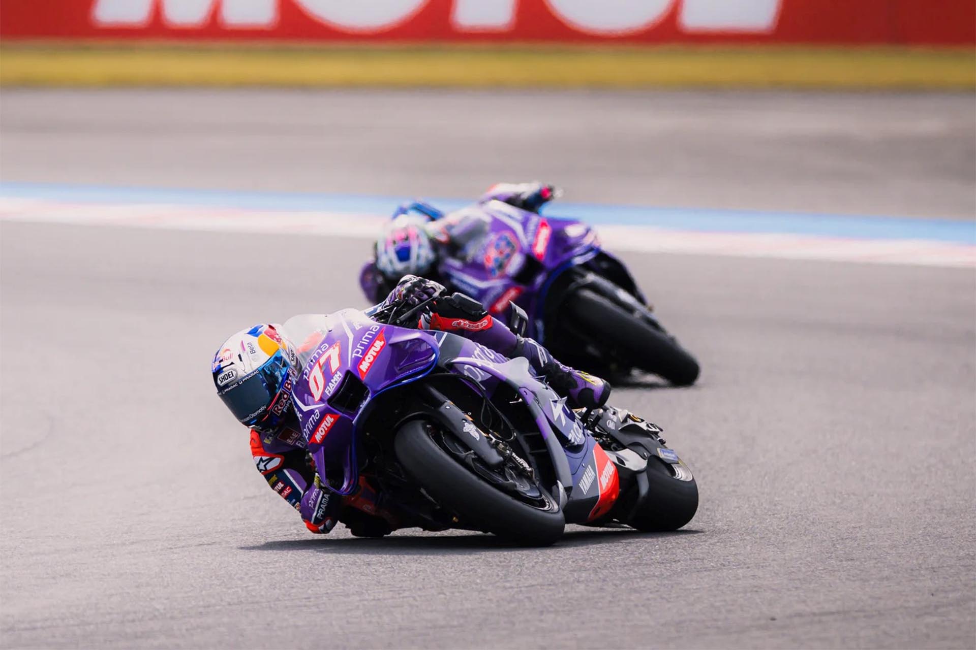 Habitualmente, Razgatlioglu está por detrás del resto de Yamaha