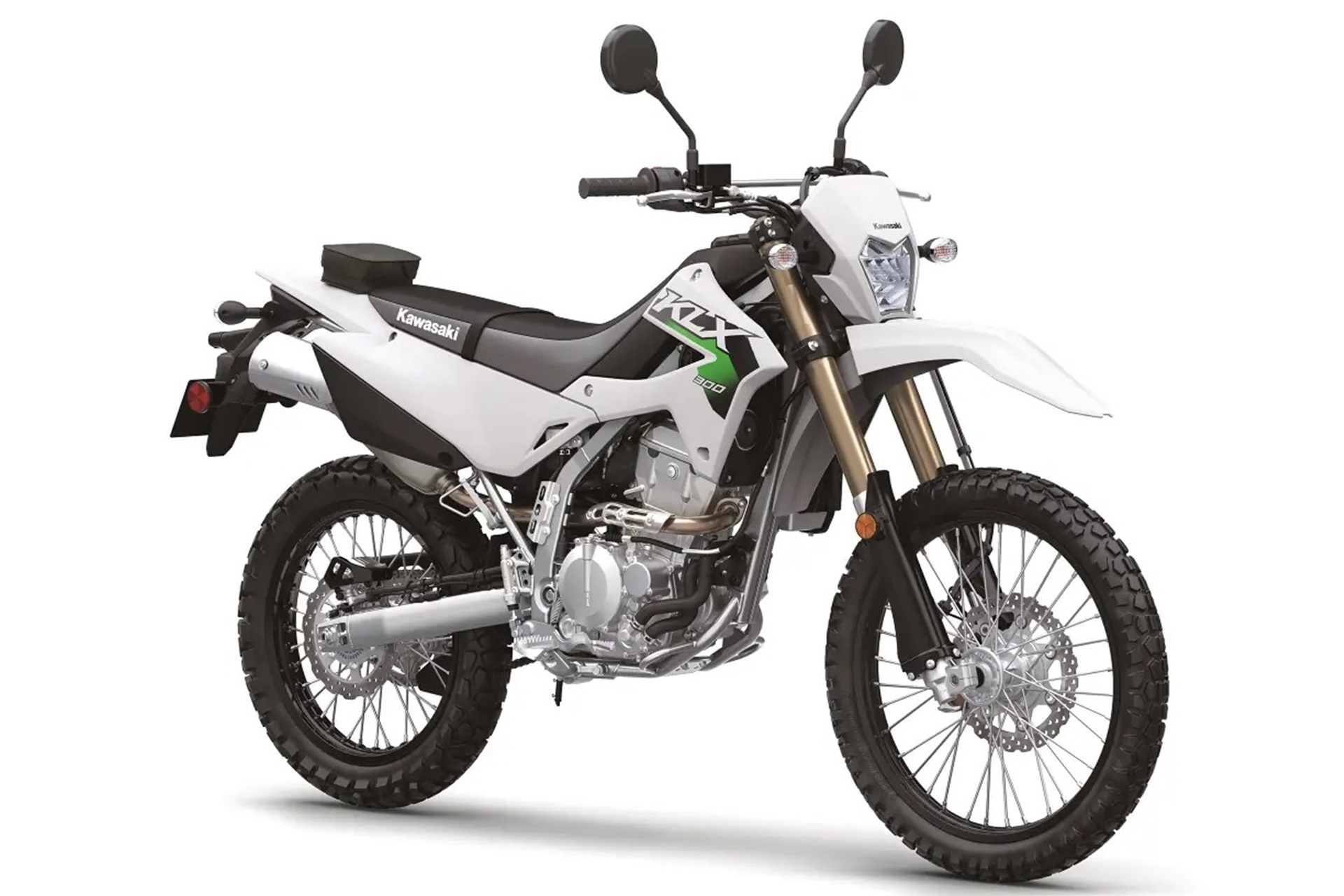 Kawasaki presenta su nueva gama KLX300 2027 con hasta cuatro variantes donde elegir