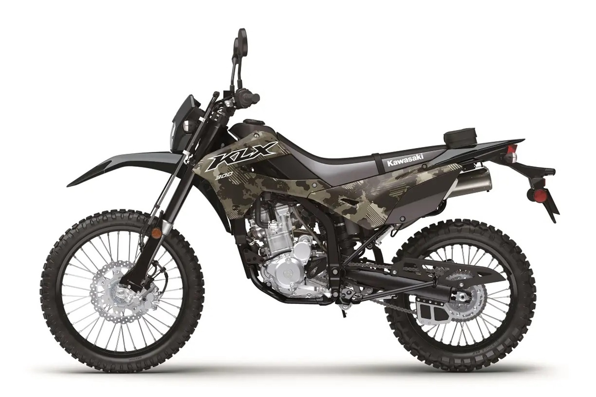 Kawasaki presenta su nueva gama KLX300 2027 con hasta cuatro variantes donde elegir