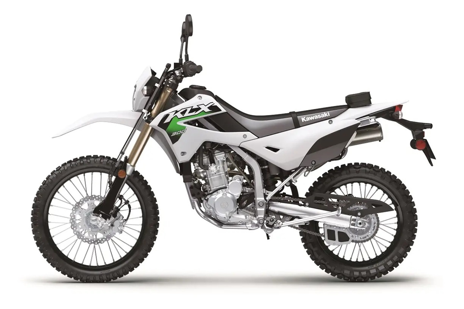 Kawasaki presenta su nueva gama KLX300 2027 con hasta cuatro variantes donde elegir