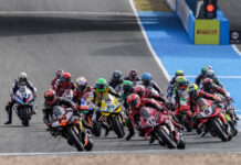 Superbike Jerez 2026: Ni la lluvia empaña otro triplete de Bulega
