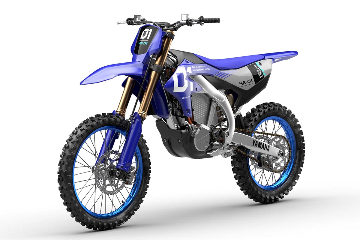 Yamaha ya tiene lista su eléctrica de cross, la YE-01 y debutará en el Motocross de las Naciones